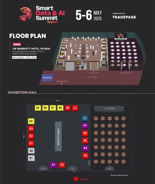 Floor Plan | Smart Data & AI Summit - Saudi